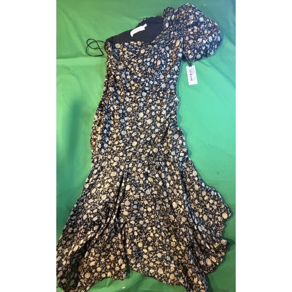 🌸✨ ASTR Santorini One Shoulder Floral Dress 👗 Women’s Size XS NWT